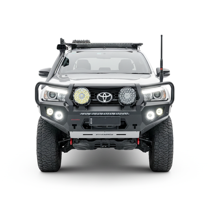 Rockarmor Gt Hoop Steel Bullbar - Toyota Hilux N80 Bullbar 2015 -2020 (Full Bar Replacement)