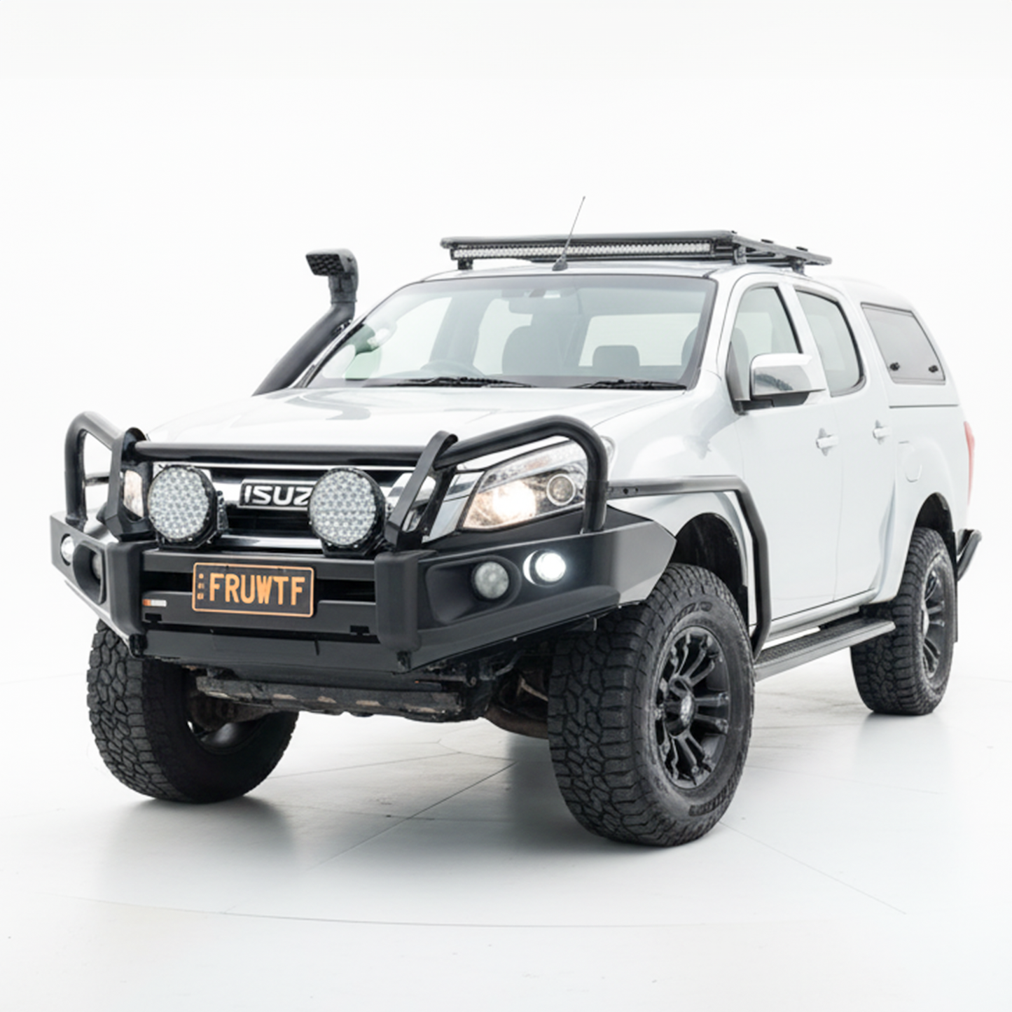 Rockarmor Elite Steel Bullbar - Isuzu Dmax 06/2012-01/2017 (Bar Replacement Eyebrows)