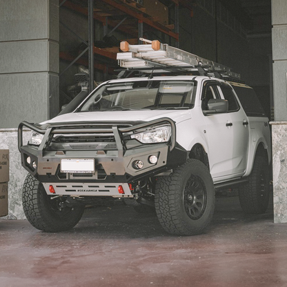 Rockarmor Gt Hoop Steel Bullbar Combo - Isuzu Dmax 08/2020-2024 PFL (Full Bar Replacement)