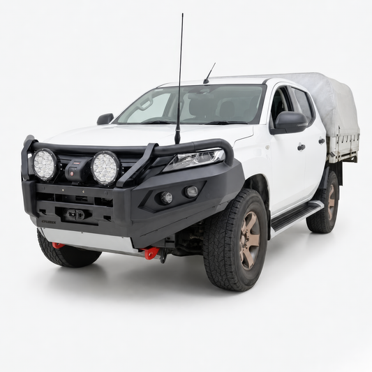 Rockarmor Gt Steel Hoop Bullbar Combo Pack - Mitsubishi Mr Triton