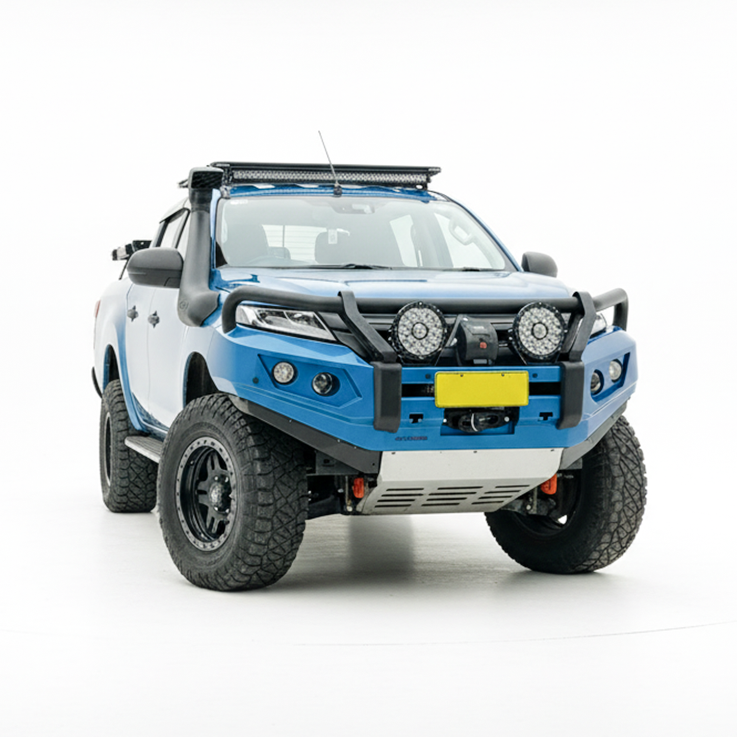 Rockarmor Gt Hoop Steel Bullbar - Mitsubishi Triton Mr 12/2018 - 02/2024 (Full Bar Replacement)