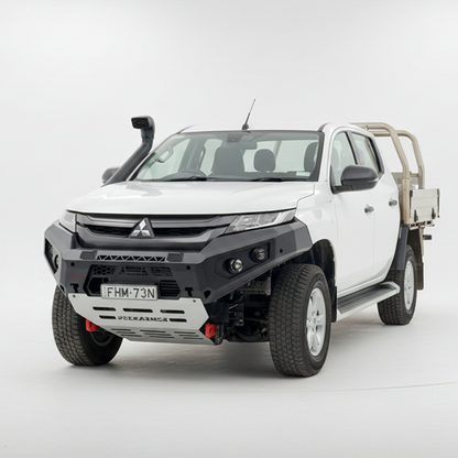 Rockarmor Gt Steel Hoopless Bullbar Combo Pack - Mitsubishi Mr Triton