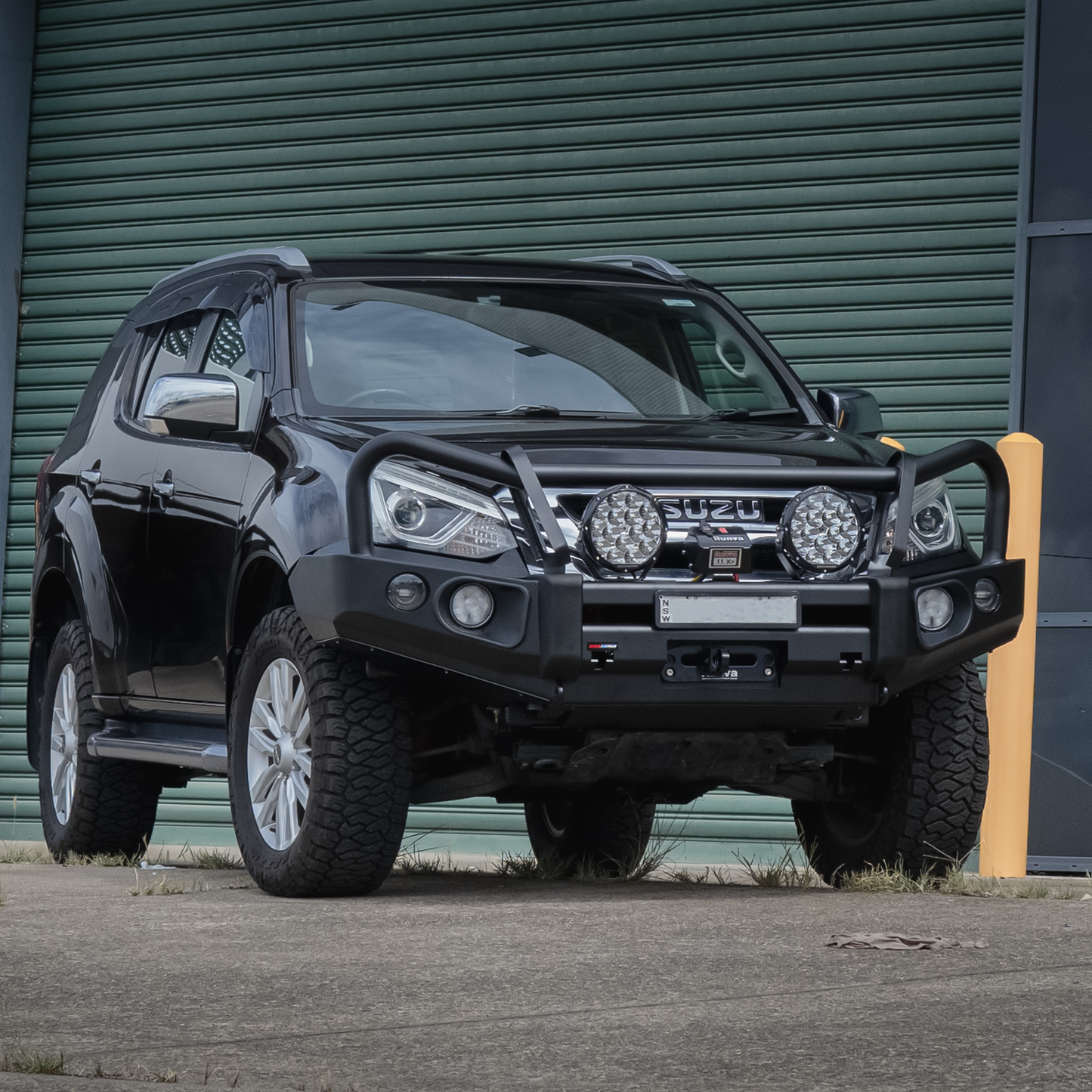 Rockarmor Elite Bullbar Frontal Combo To Suit Isuzu Mu-X 05/2012 - 07/2021