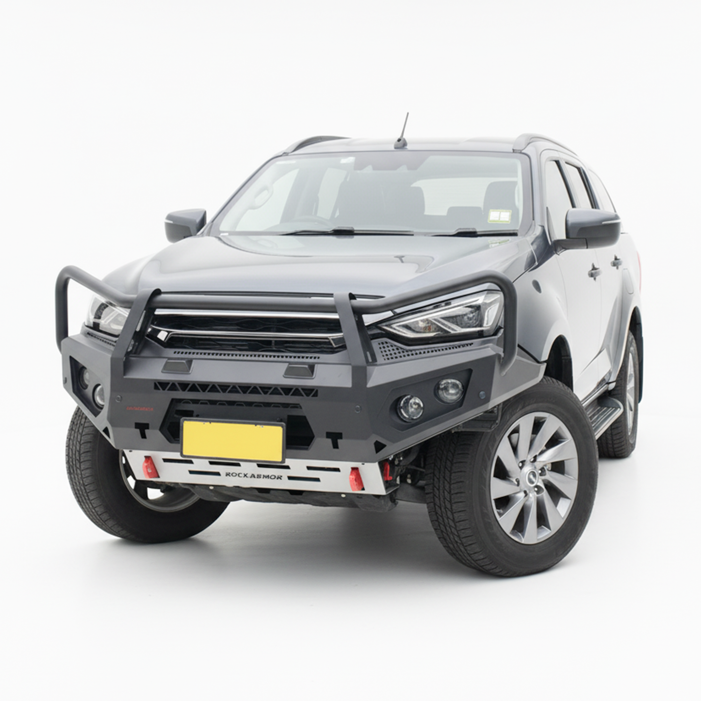 Rockarmor Gt Hoop Steel Bullbar Combo - Isuzu MUX 08/2020-2024 PFL (Full Bar Replacement)