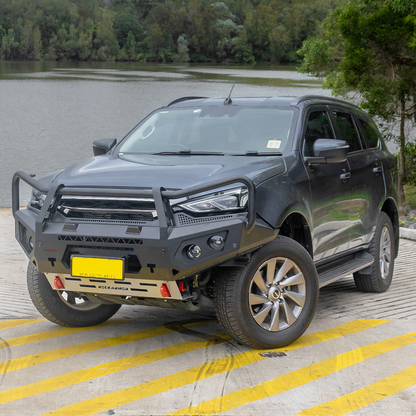 Rockarmor Gt Hoop Steel Bullbar Combo - Isuzu MUX 08/2020-2024 PFL (Full Bar Replacement)