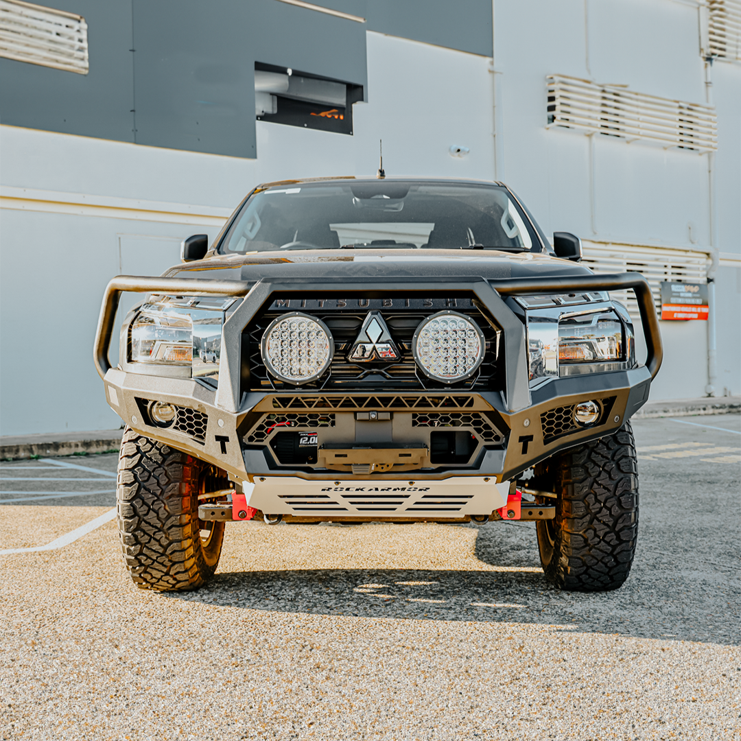 Rockarmor Gt Hoop Bullbar Combo Pack - Mitsubishi Mv Triton 2024