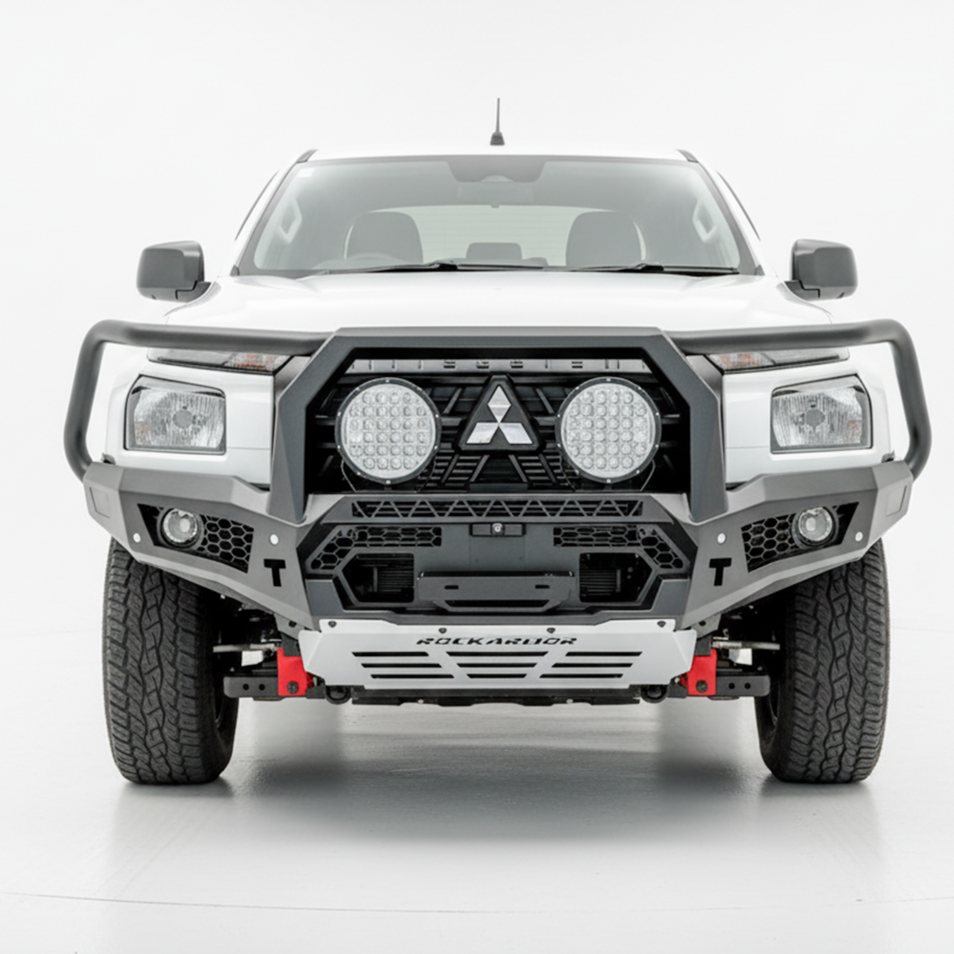 Rockarmor Gt Hoop Bullbar Combo Pack - Mitsubishi Mv Triton 2024