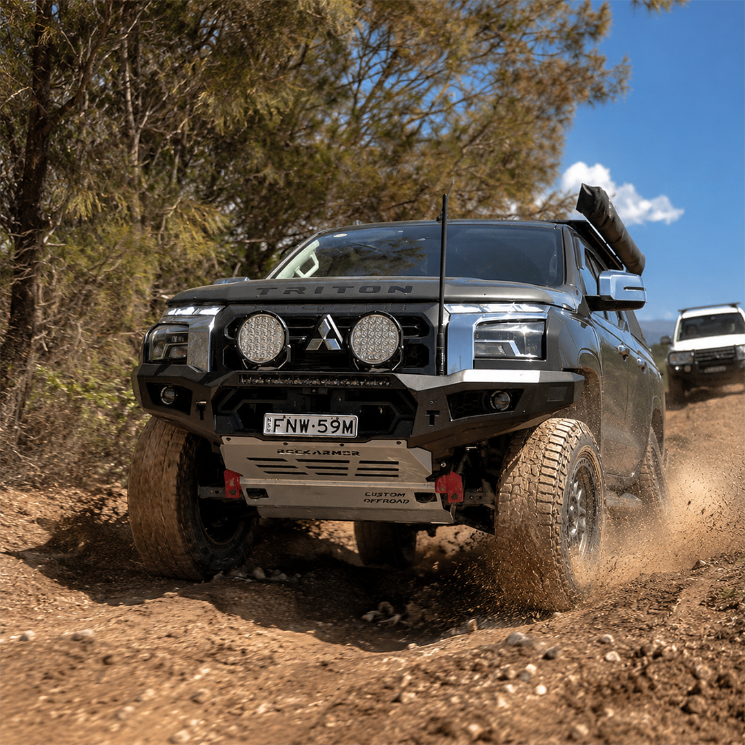 Rockarmor Gt Hoopless Bullbar Combo Pack - Mitsubishi Mv Triton 2024