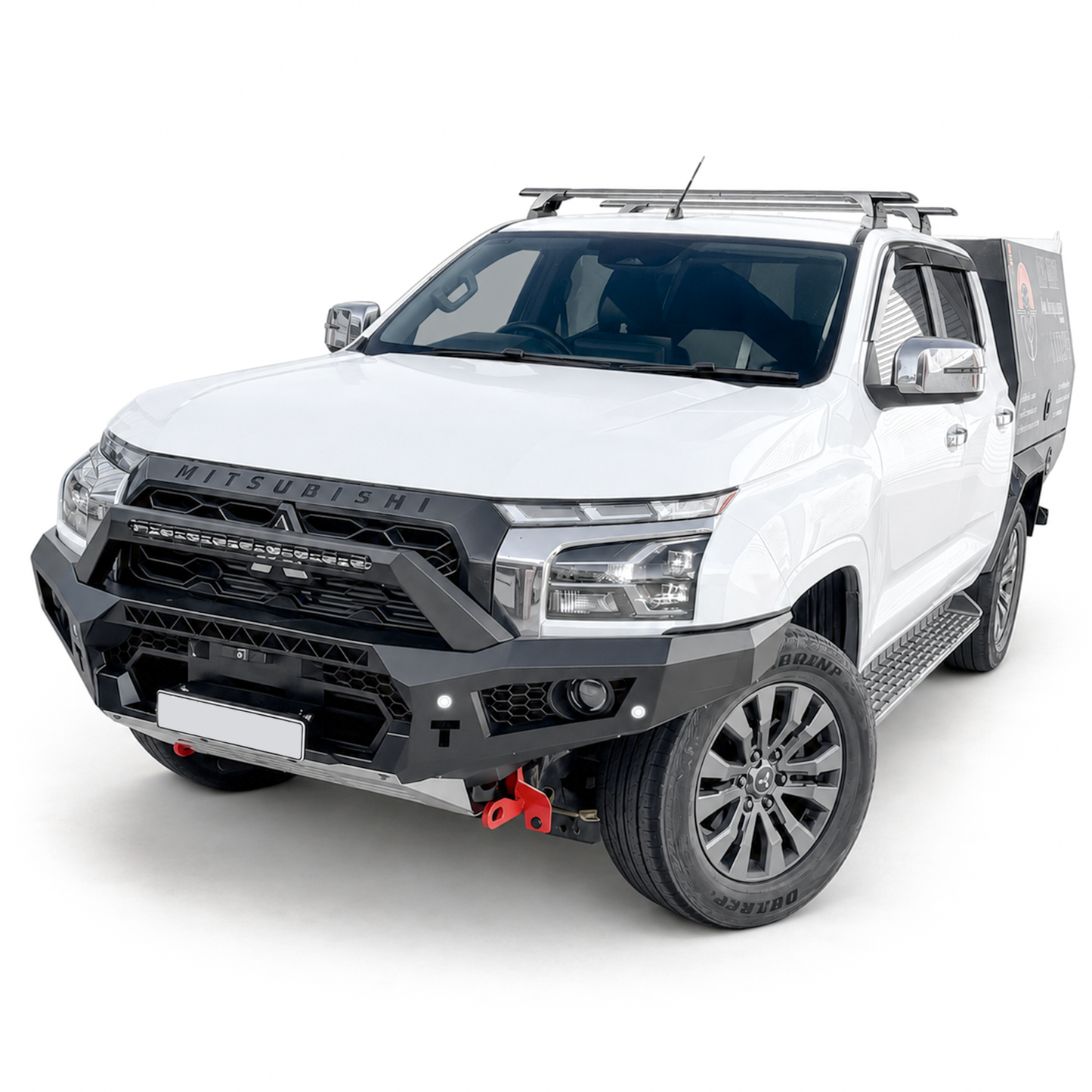 Rockarmor Rock Pack — Mitsubishi Mv Triton 2024+ | GT Hoopless Bullbar + Rock Sliders