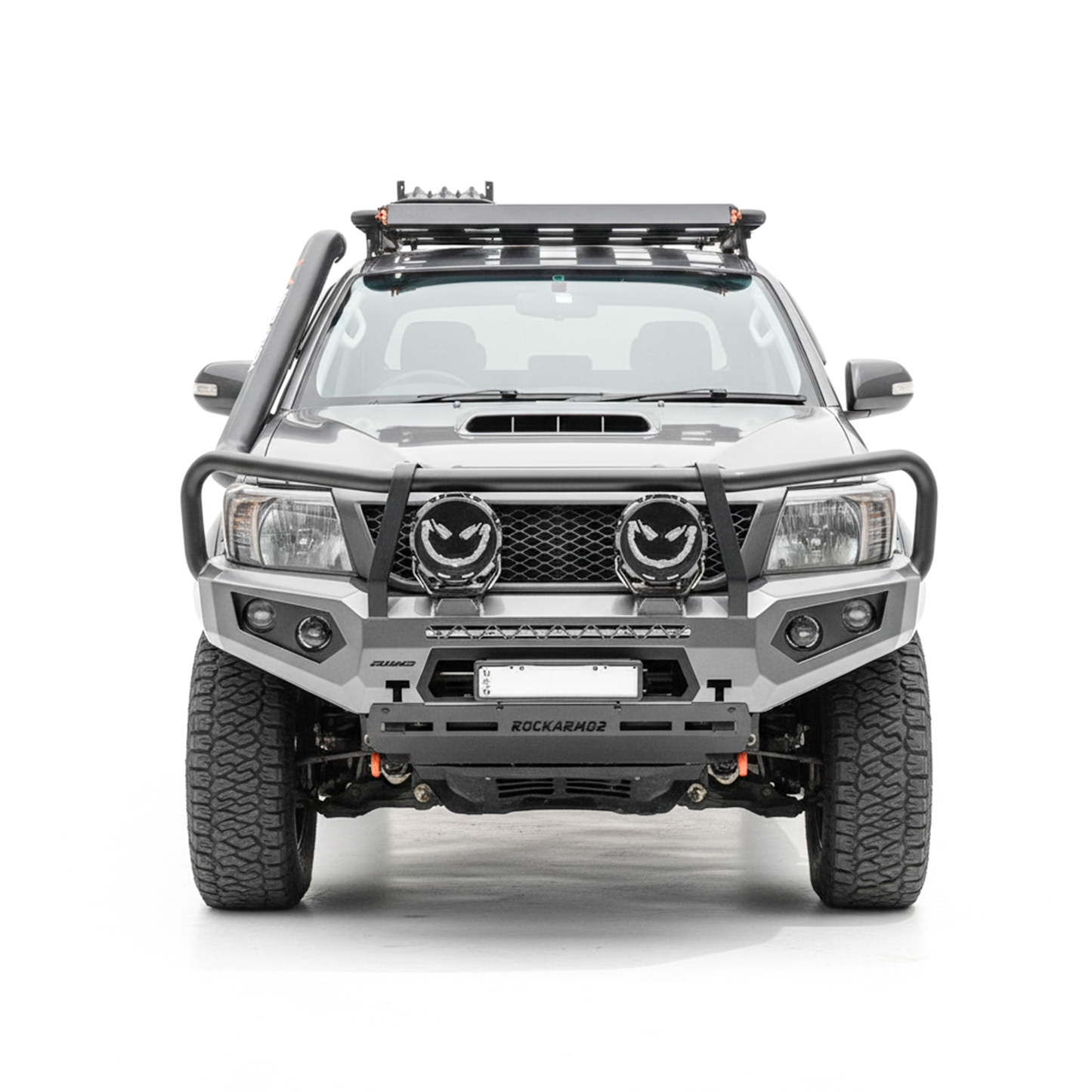 Rockarmor Gt Hoop Bullbar Combo Pack - Toyota Hilux N70 2012-2015