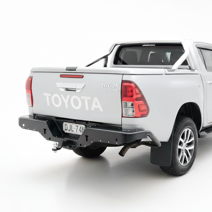 Rockamor Elite Steel Rear Step / Towbar - Toyota Hilux N80 2015+