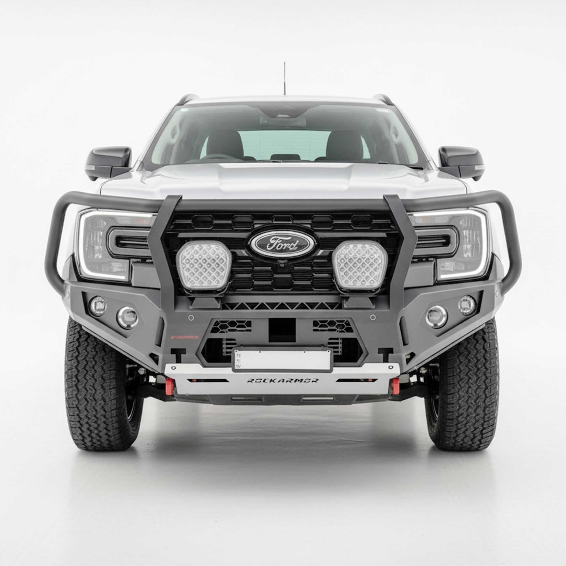 Rockarmor Gt Steel Hoop Bullbar Combo Pack - Ford Everest Next Gen 2022+