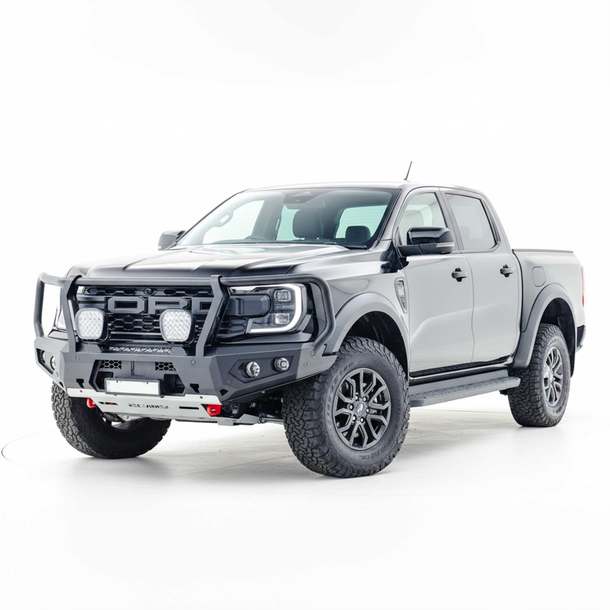 Rockarmor Gt Hoop Steel Bullbar Combo Pack - Ford Ranger Raptor Next Gen 2023-2024