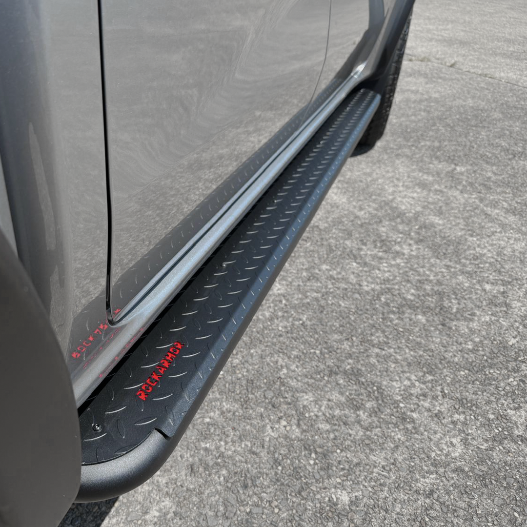 Rockarmor Steel Rockslider Side Steps - Ford Ranger NEXTGEN 22+