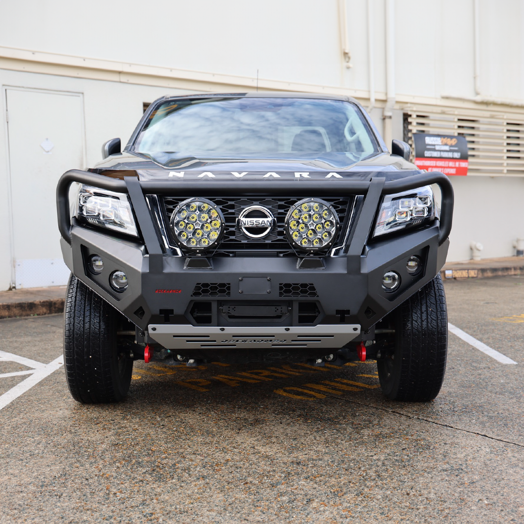 Rockarmor Gt Hoop Steel Bullbar - Nissan Navara Np300 2015 - Current (Full Bar Replacement)