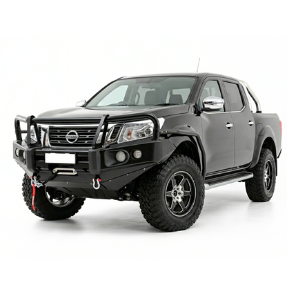 Rockarmor Elite Hoop Steel Bullbar - Nissan Navara Np300 D23 2015-2020 (Full Bar Replacement)