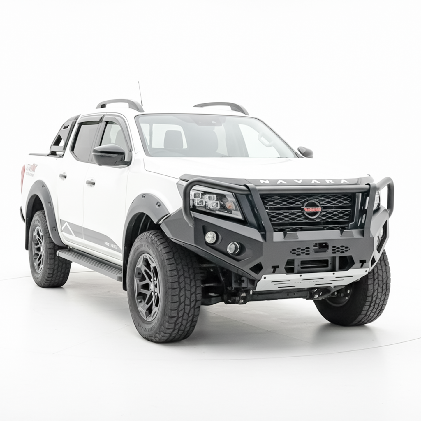 Rockarmor Gt Hoop Steel Bullbar - Nissan Navara Np300 2015 - Current (Full Bar Replacement)