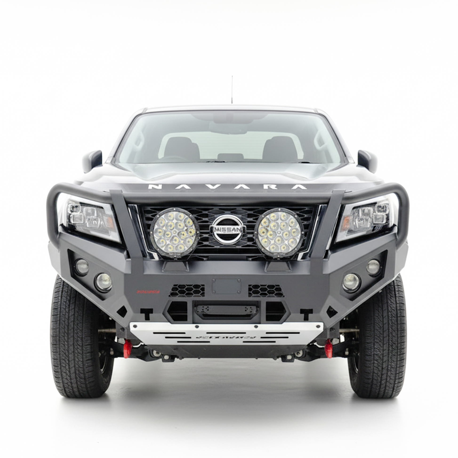 Rockarmor Gt Hoop Steel Bullbar - Nissan Navara Np300 2015 - Current (Full Bar Replacement)
