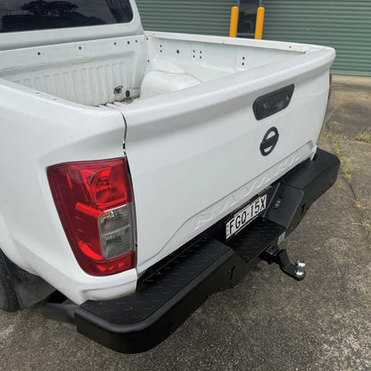 Rockamor Elite Steel Rear Step / Towbar - Nissan Navara Np300 D23 2015-2020