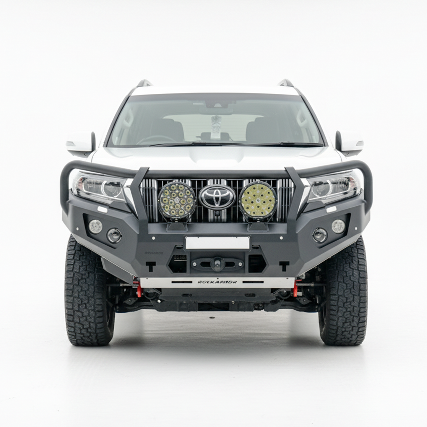 Rockarmor Gt Hoop Bullbar Combo Pack - Toyota Prado 150 2017+