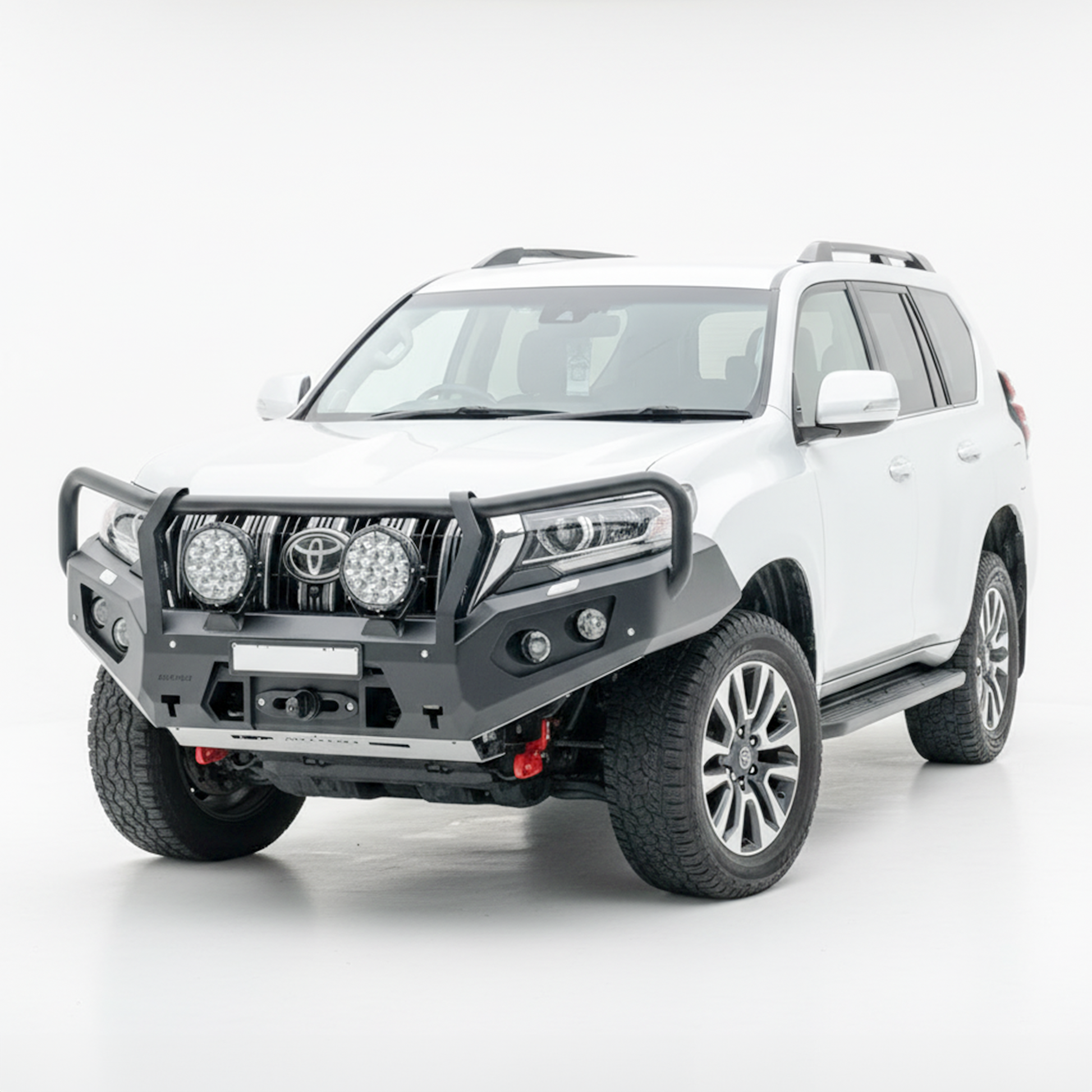 Rockarmor Gt Hoop Bullbar Combo Pack - Toyota Prado 150 2017+