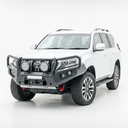 Rockarmor Gt Hoop Bullbar Combo Pack - Toyota Prado 150 2017+