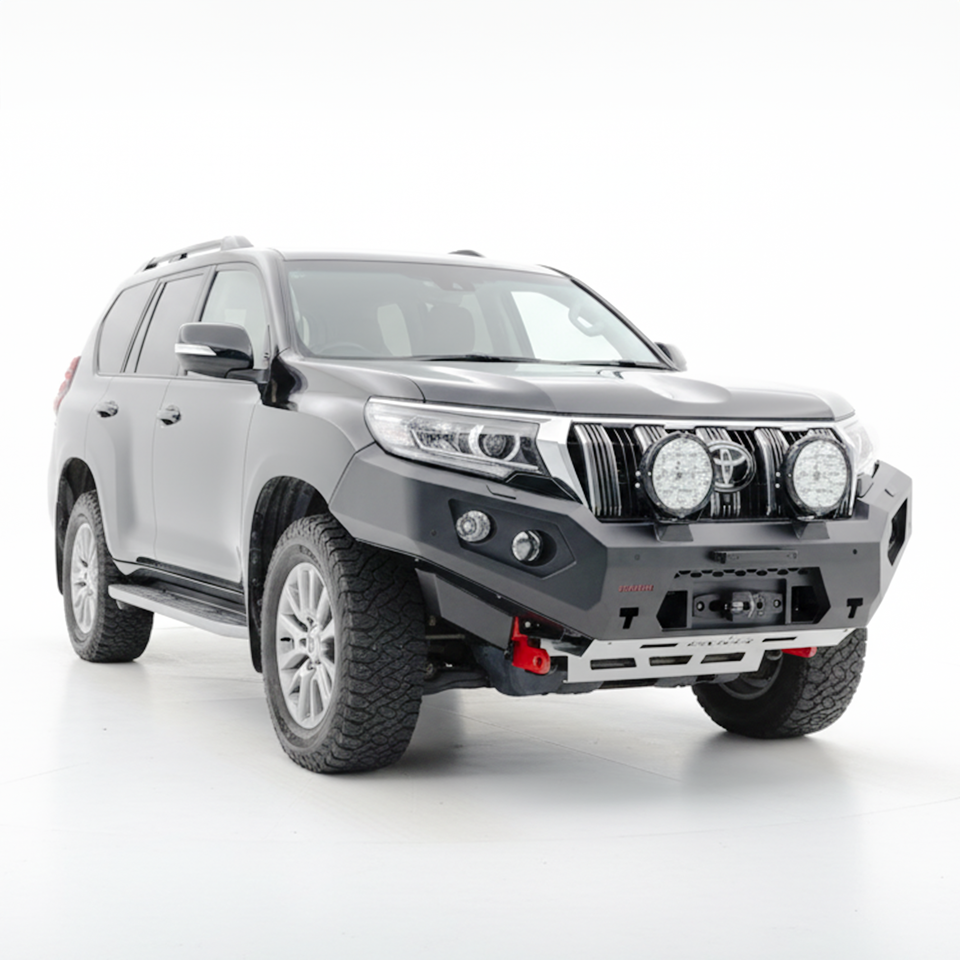 Rockarmor Gt Hoopless Steel Bullbar - Toyota Prado 150 11/2017-Current (Full Bar Replacement)