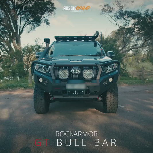 Rockarmor Gt Hoop Steel Bullbar - Toyota Prado 150 Series 11/2017+ (Full Bar Replacement)
