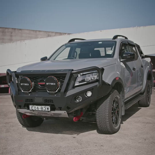 Rockarmor Gt Hoop Steel Bullbar - Nissan Navara Np300 2015 - Current