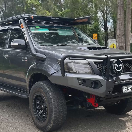 Rockarmor Gt Hoop Steel Bullbar - Toyota Hilux N70 12-15