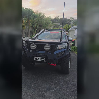 Rockamor Gt Steel Hoopless Steel Bullbar Combo - Nissan Navara Np300 2020+ Bar Replacement