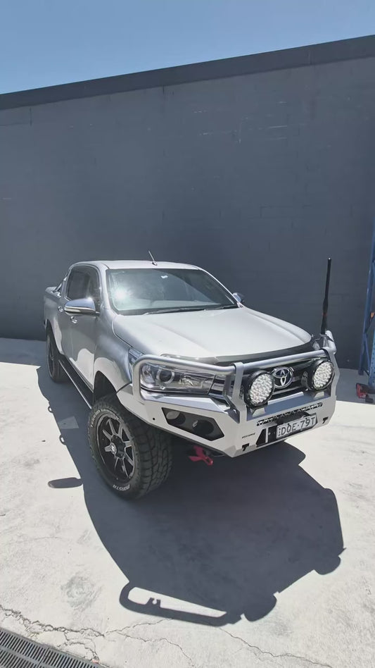 Rockarmor Gt Hoop Bullbar Combo Pack - Toyota Hilux 2015-2020