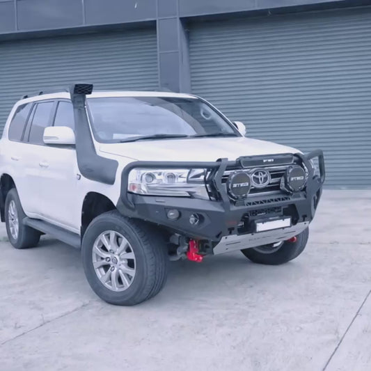 Rockarmor Gt Steel Hoop Steel Bullbar - Toyota 200 2015+