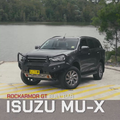Rockarmor Gt Hoop Steel Bullbar Combo - Isuzu MUX 08/2020-2024 PFL (Full Bar Replacement)