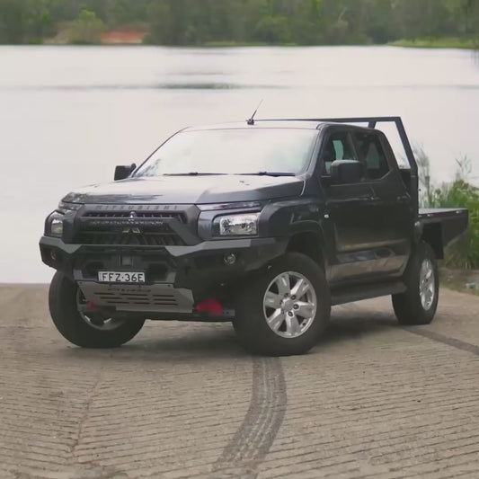 Rockarmor Gt Hoopless Bullbar - Mitsubishi Mv Triton 2024+