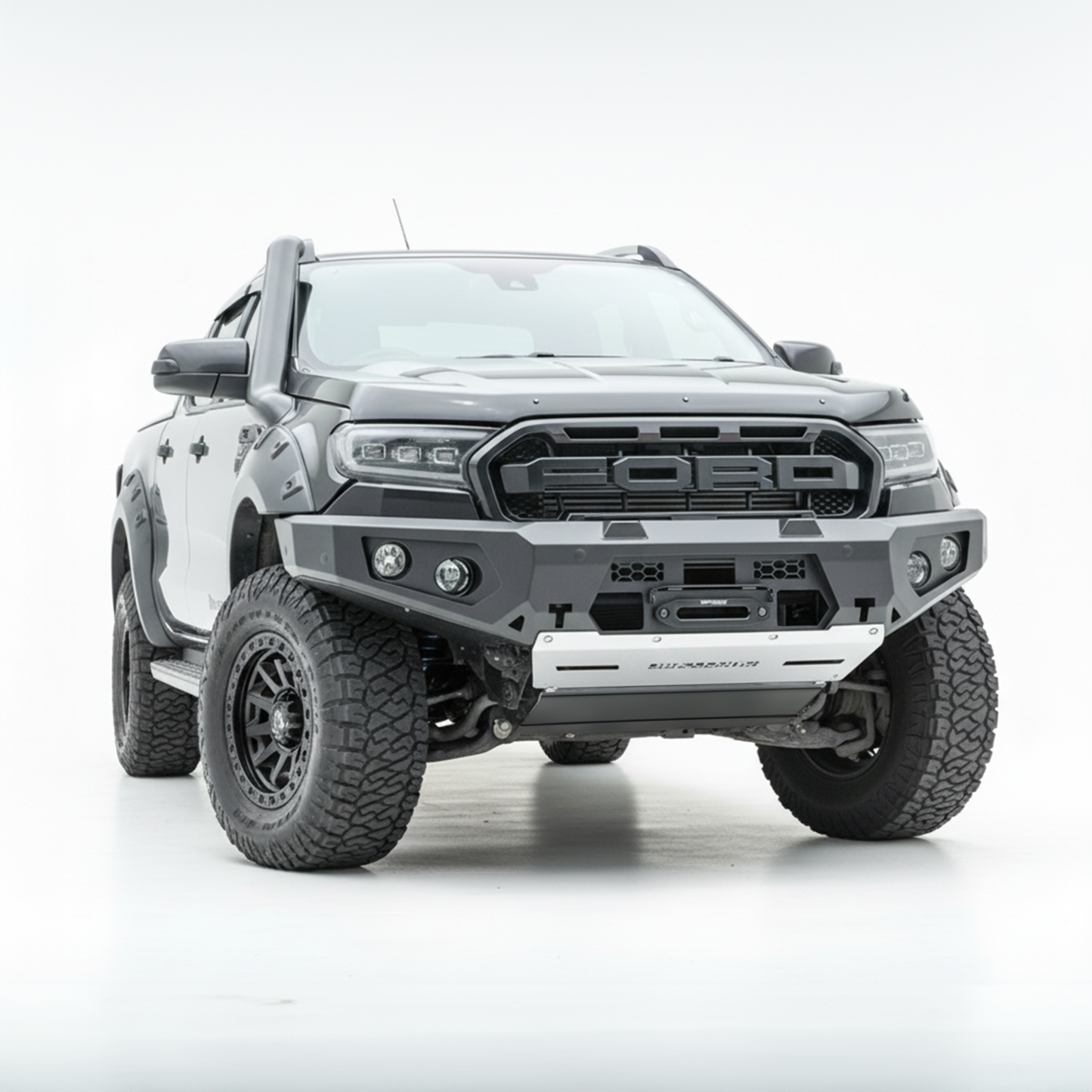 Rockarmor Gt Hoopless Steel Bullbar - Ford Ranger Wildtrak (Px 2 & Px 3) (Full Bar Replacement)