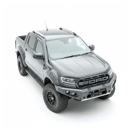 Rockarmor Gt Hoopless Steel Bullbar - Ford Ranger Wildtrak (Px 2 & Px 3) (Full Bar Replacement)