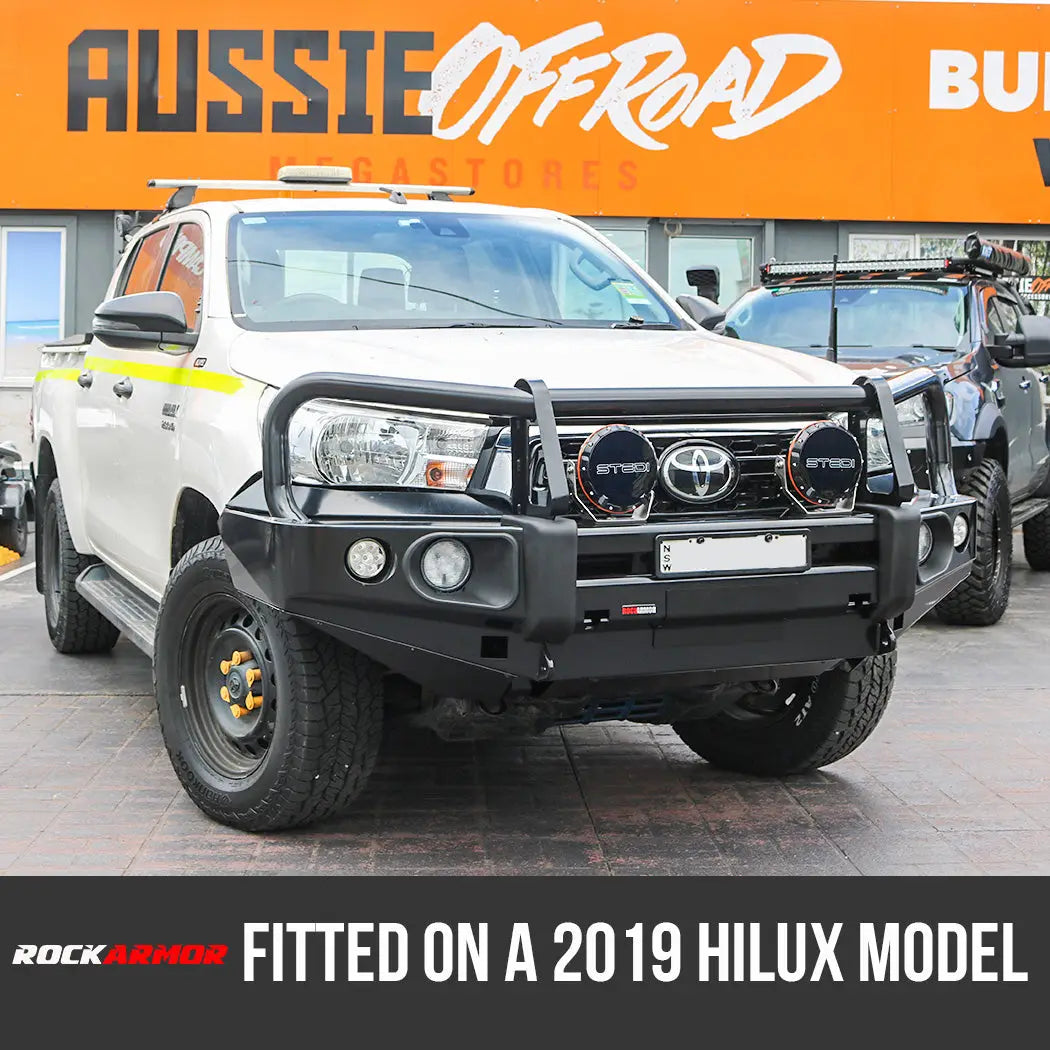 Rockarmor Elite Bullbar Frontal Combo To Suit Toyota Hilux 2015-2020