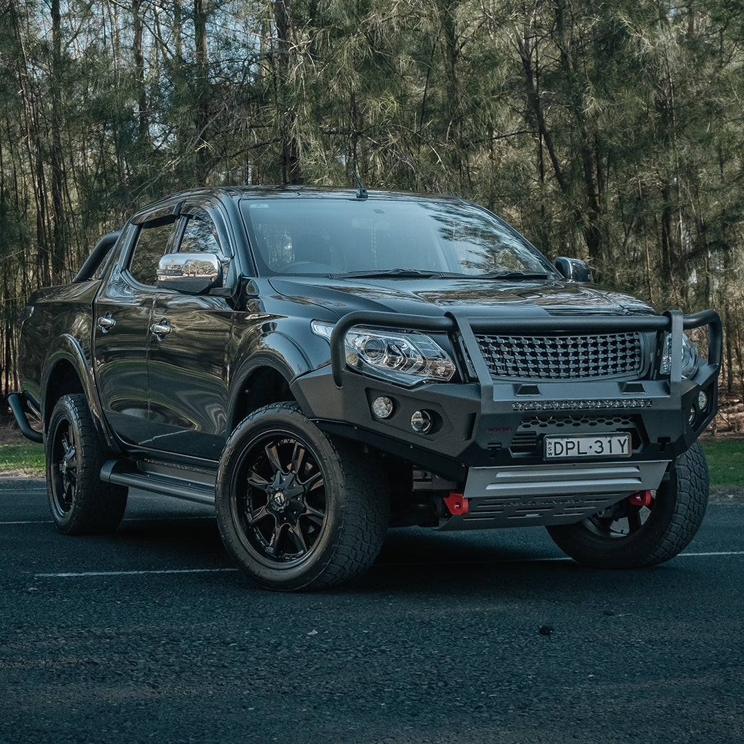 Rockarmor Gt Hoop Bullbar Combo Pack - Mitsubishi Mq Triton