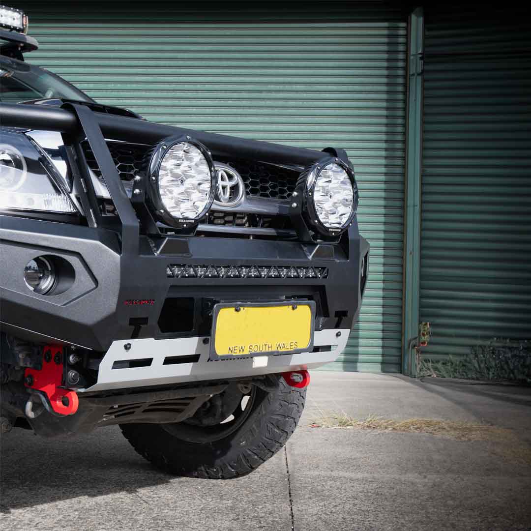 Rockarmor Gt Hoop Steel Bullbar - Toyota Hilux N70 2005-2011 (Full Bar Replacement)