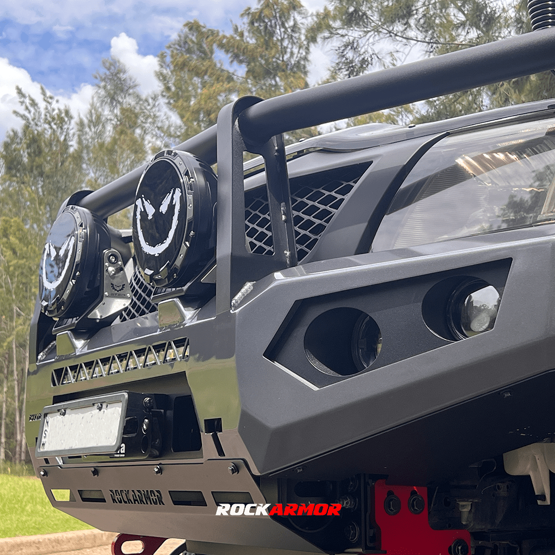 Rockarmor Gt Hoop Steel Bullbar - Toyota Hilux N70 12-15 (Full Bar Replacement)