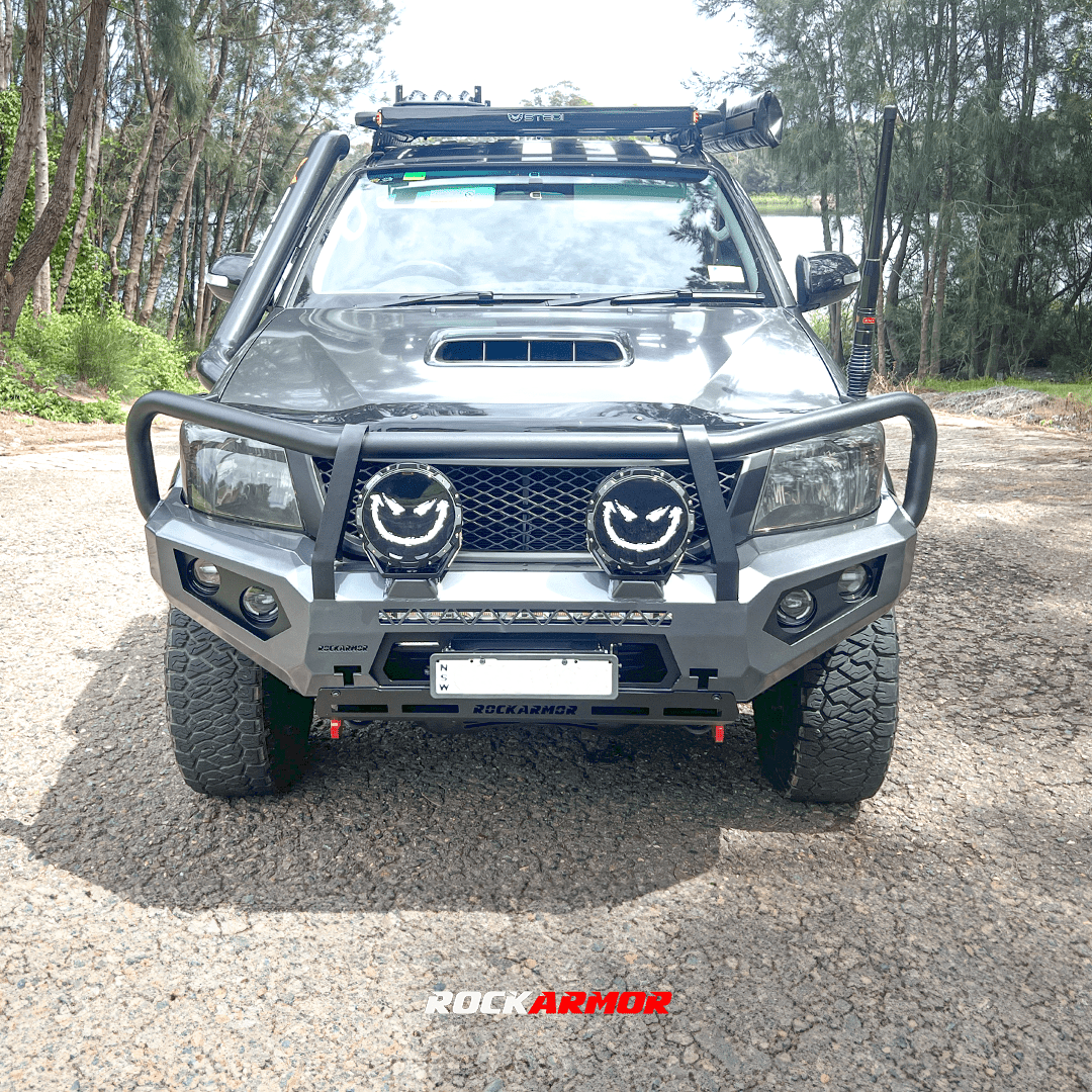 Rockarmor Gt Hoop Steel Bullbar - Toyota Hilux N70 12-15 (Full Bar Replacement)