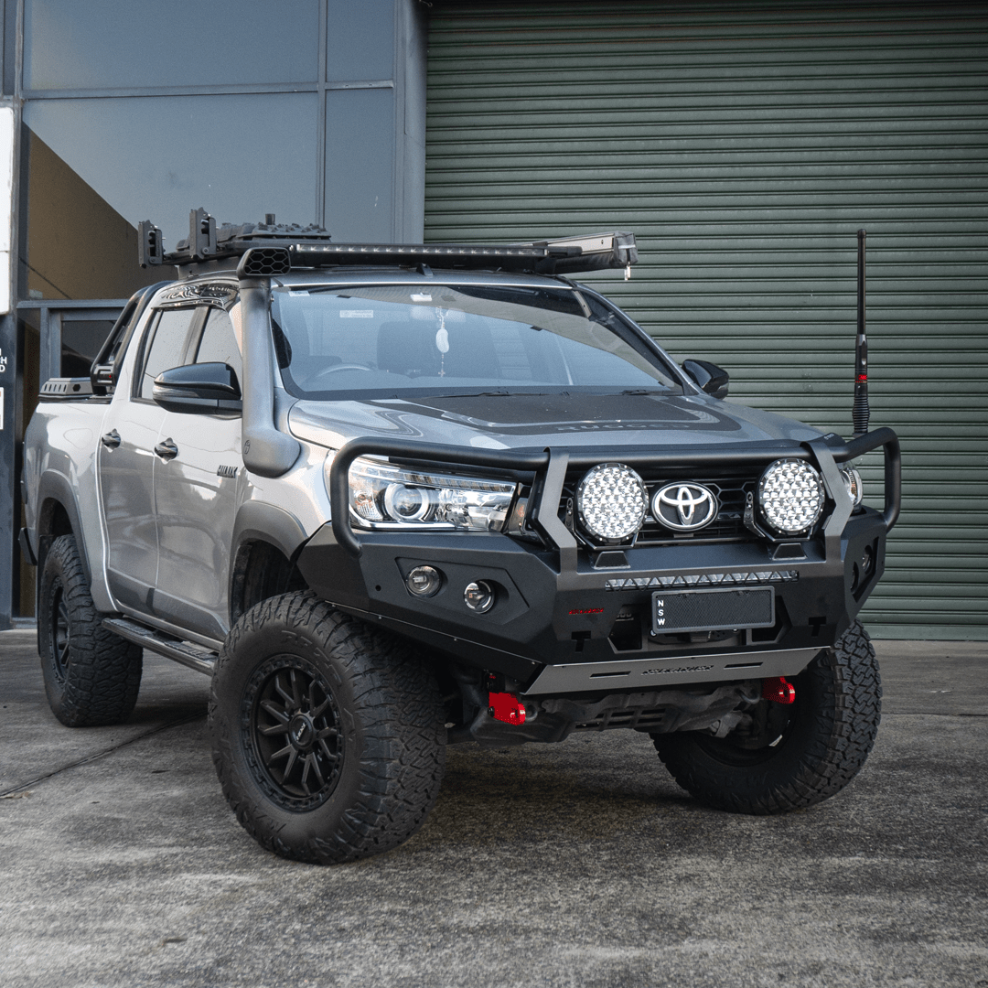 Rockarmor Gt Hoop Bullbar Combo Pack - Toyota Hilux 2015-2020