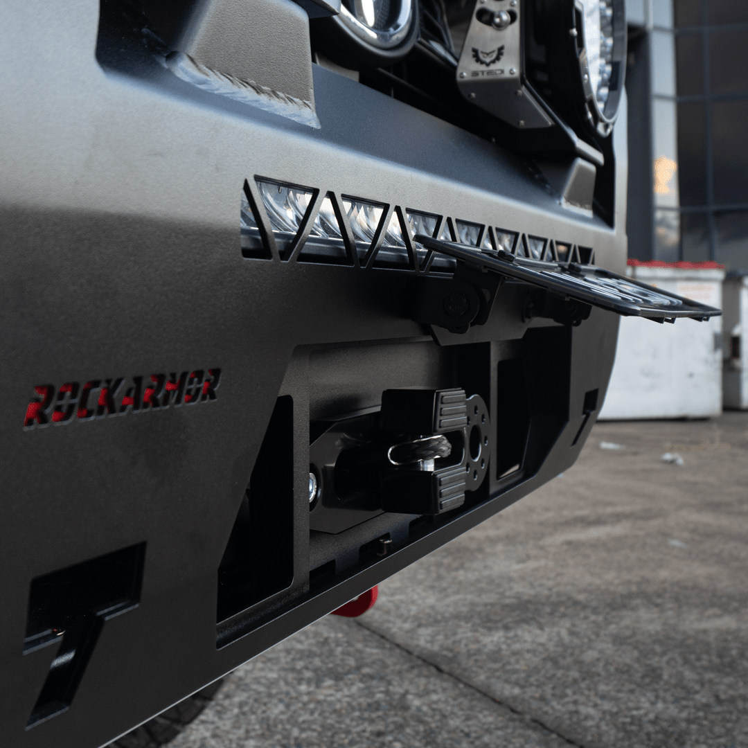 Rockarmor Rock Pack — Toyota Hilux N80 Bullbar 2015 -2020 | GT Hoop Bullbar + Rock Sliders