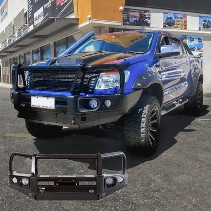 Rockarmor Rock Pack — Ford Ranger Px1 Px2 Px3 | Elite Hoop Bullbar + Rock Sliders