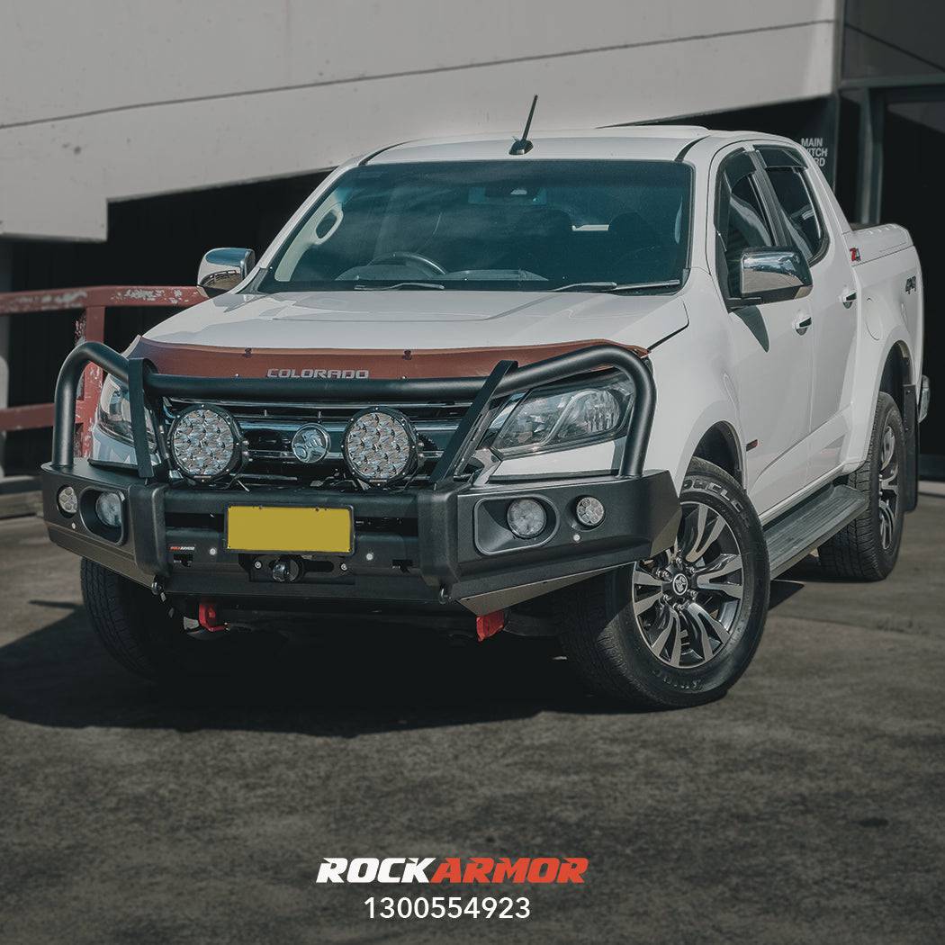 Rockarmor Elite Steel Bullbar - Holden Colorado (Bumper Cut)