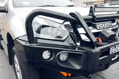 Rockarmor Rock Pack — Isuzu Dmax 01/2017-07/2020 | Elite Hoop Bullbar + Rock Sliders