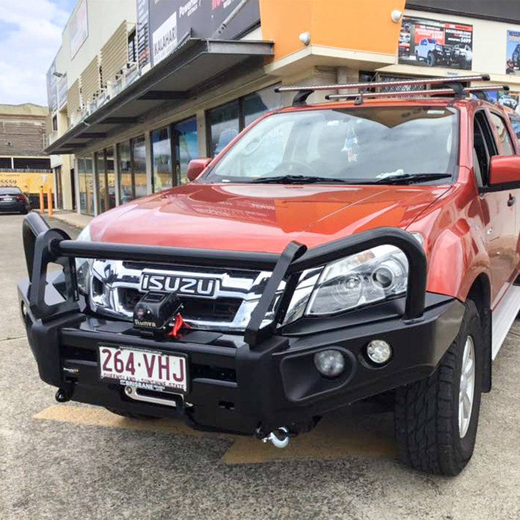 Rockarmor Elite Steel Bullbar - Isuzu Dmax 06/2012-01/2017 (Bar Replacement Eyebrows)