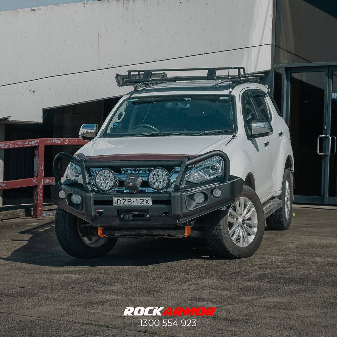Rockarmor Elite Steel Bullbar - Isuzu Dmax 06/2012-01/2017 (Bar Replacement Eyebrows)