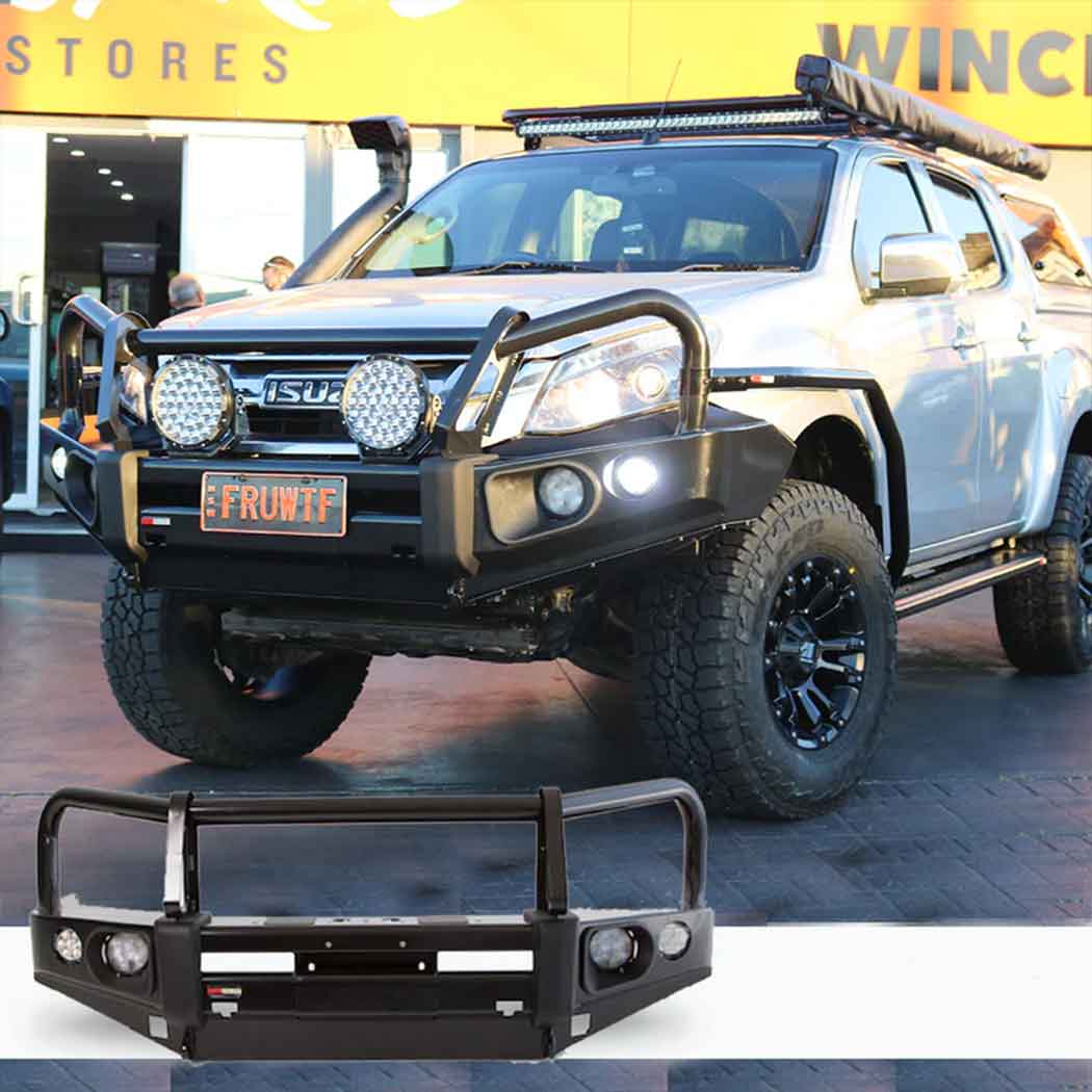 Rockarmor Elite Bullbar Frontal Combo To Suit Isuzu Dmax 2012-2020 (No Bumper Cut)
